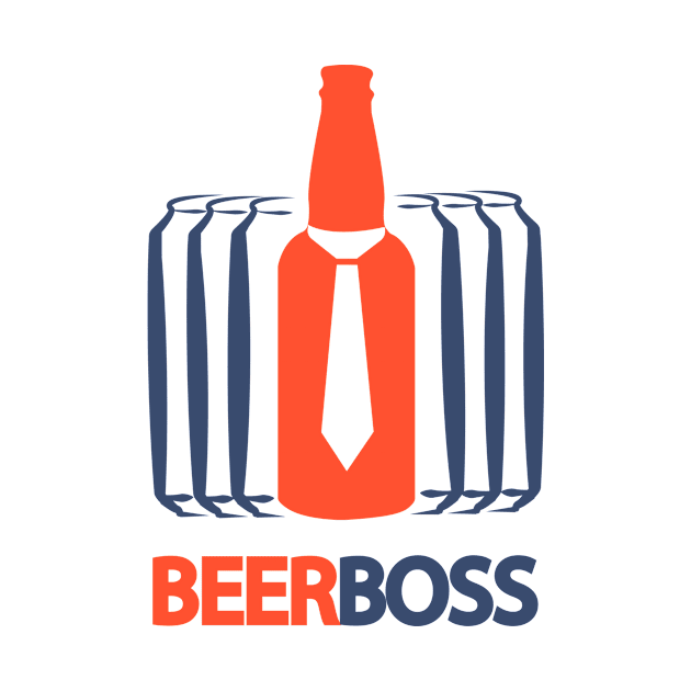 T-shirt for beer boss by Drunken T-shirts