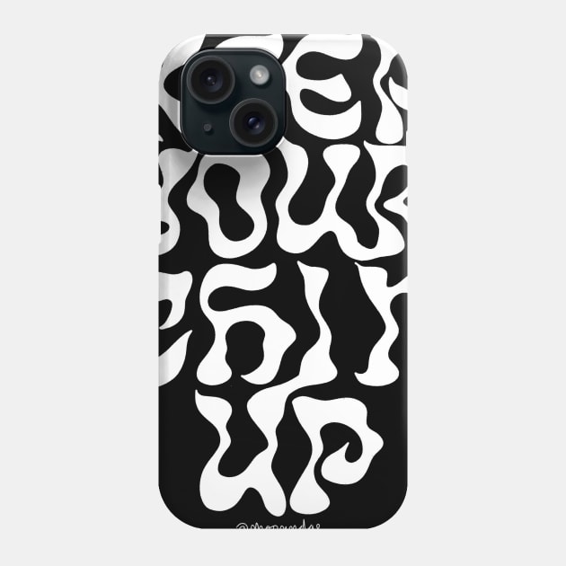 Keep Your Chin Up Phone Case by shopsundae
