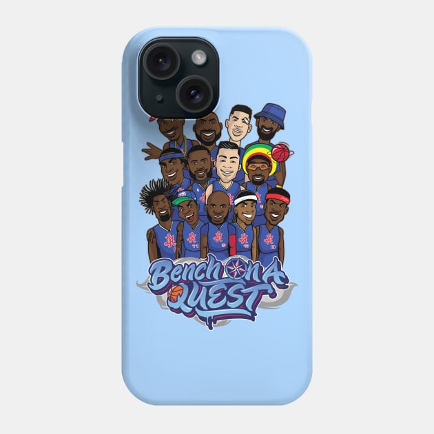 Bench On A Quest - NBA Player Gang Phone Case by Bench On A QUEST