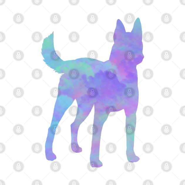 Rainbow Pastel Belgian Malinois Dutch Shepherd by TrapperWeasel