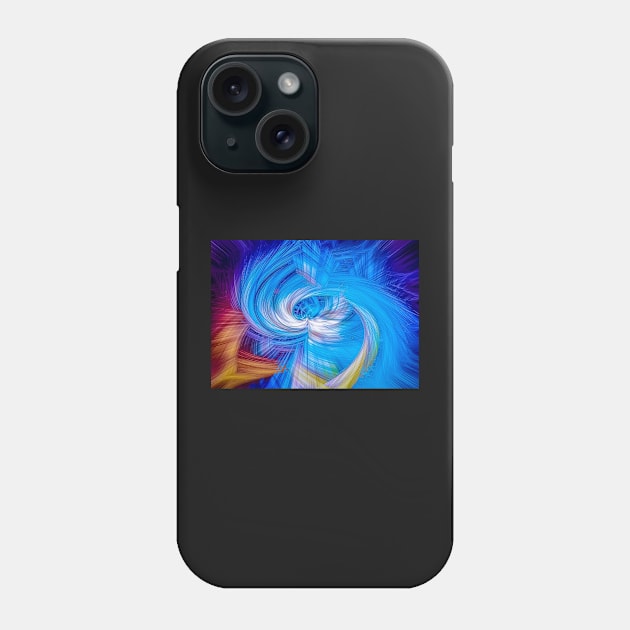 Chaos in the cosmos | Somewhere in the universe Phone Case by ceemyvision
