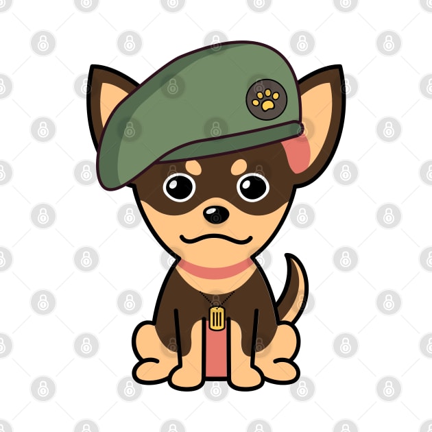 Green Beret small dog by Pet Station