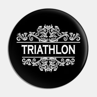 The Sport Triathlon Pin