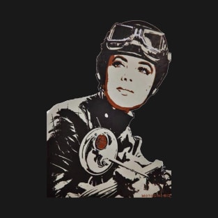 Woman Motorcycle Racer 1 T-Shirt