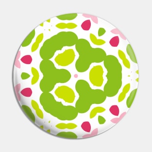 Kaleidoscope of Bright Cute Colors Dots Pin