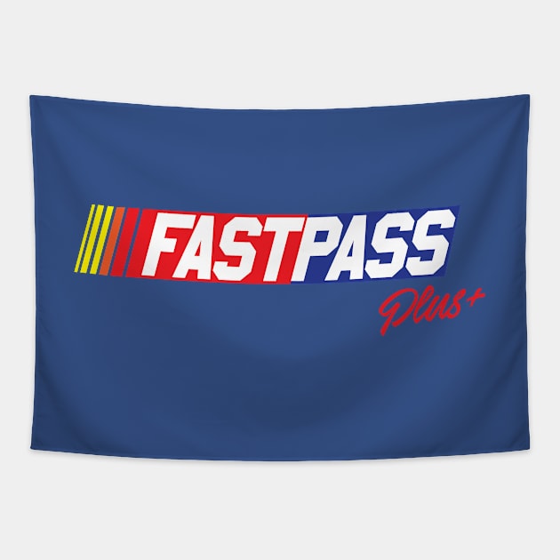 Vintage Fastpass Plus Tapestry by TheDIS