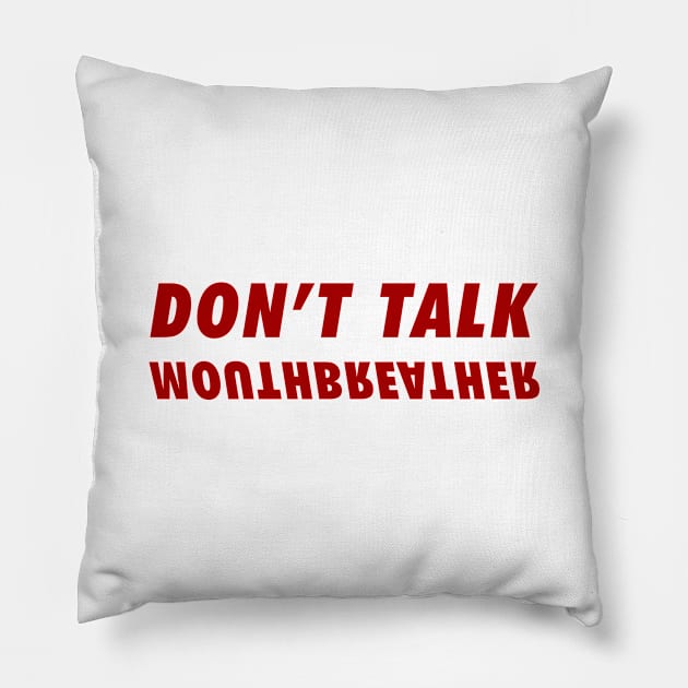 Mouthbreather Pillow by nZDesign