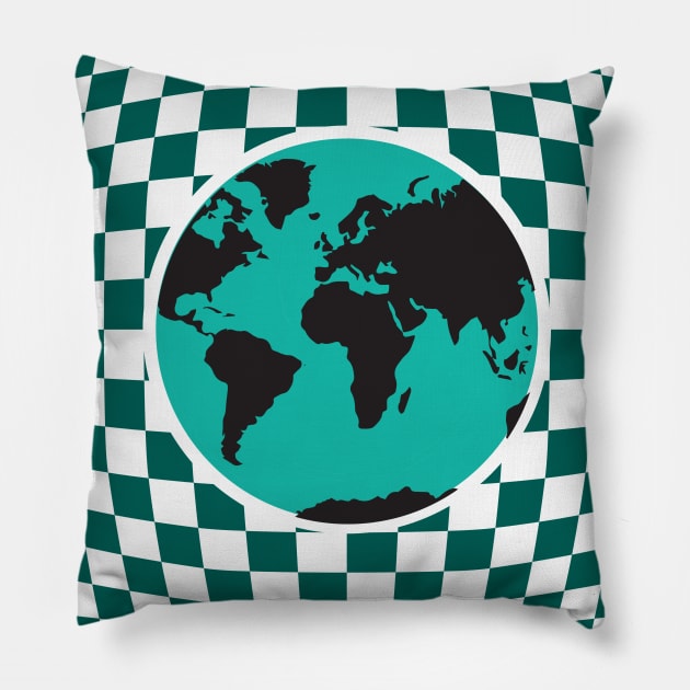 No planet B no climate change awareness Pillow by TRACHLUIM