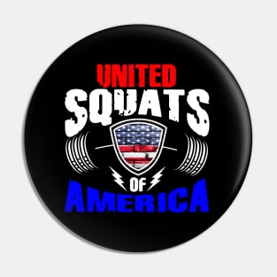 United Squats Of America Pin