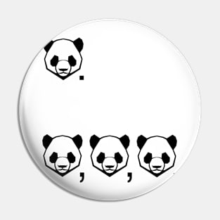 Panda. Pandapandapanda. Pin