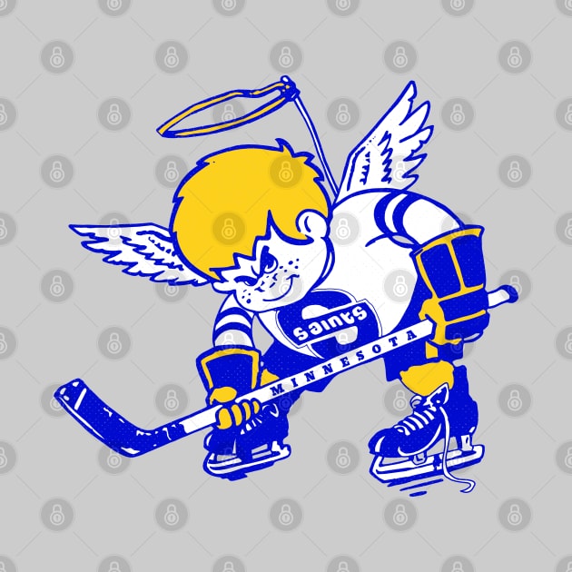 DEFUNCT MINNESOTA FIGHTING SAINTS HOCKEY 1973 by LocalZonly