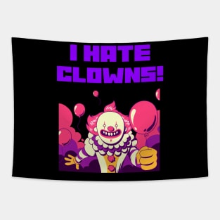 I HATE CLOWNS Tapestry