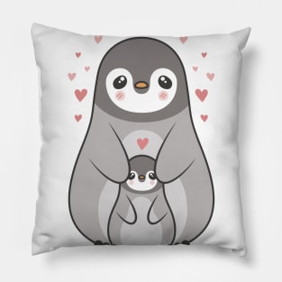 Mother penguin Pillow