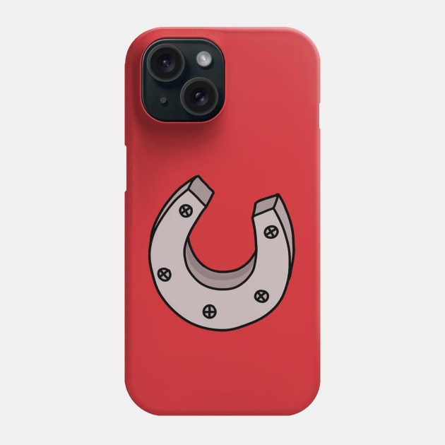 Lucky Horseshoe - Luck Symbols Phone Case by DiegoCarvalho