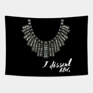 I Dissent RBG Collar Tapestry