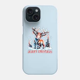 Merry Christmas Adorable Baby Reindeer Phone Case