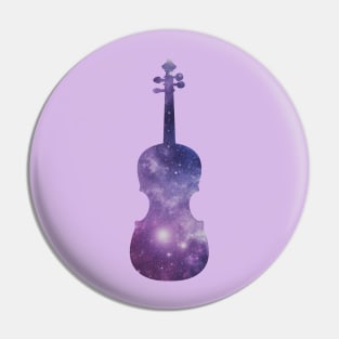 Space Violin Pin