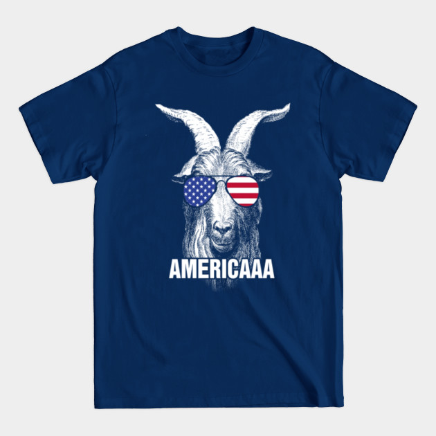 Discover 4th of July FunnyPatrioticSunglasses Goat - 4th Of July Funny - T-Shirt