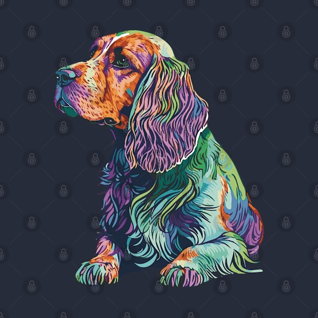 Cocker Spaniel Dog Art by The Image Wizard