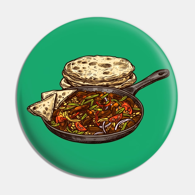 Fajitas Pin by NewWorldIsHere