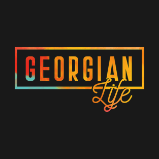 US State Georgian Life Souvenir T-Shirt