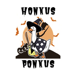 Honkus Ponkus | Honkus Ponkus Duck | Halloween T-Shirt