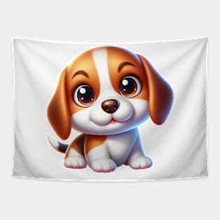 Cute Beagle Tapestry