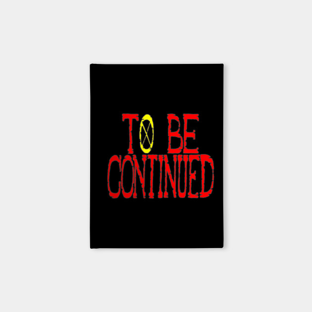 One Piece To Be Continued Anime Notebook Teepublic