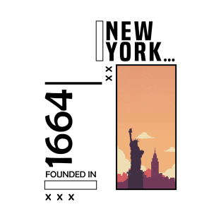New York Founded in 1664 T-Shirt