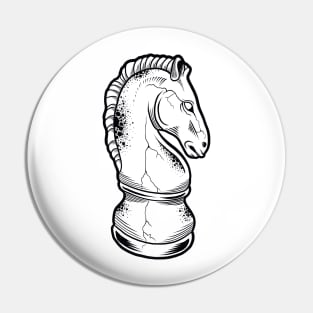 chess horse Pin