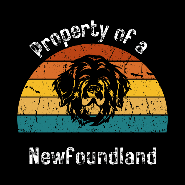 Property of a Newfoundland by Red Bayou