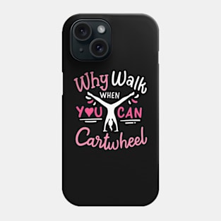 Gymnastics Cartwheel Gymnasts Phone Case