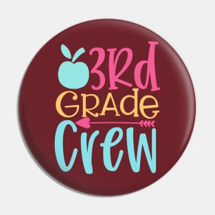 Third Grade Crew Pin