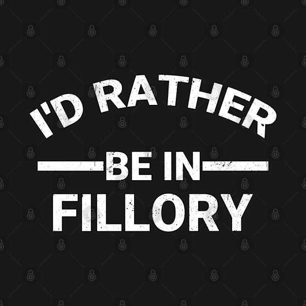 I'd Rather Be In Fillory The Magicians by TeeTypo