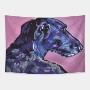 Scottish DeerHound Bright colorful pop dog art Tapestry