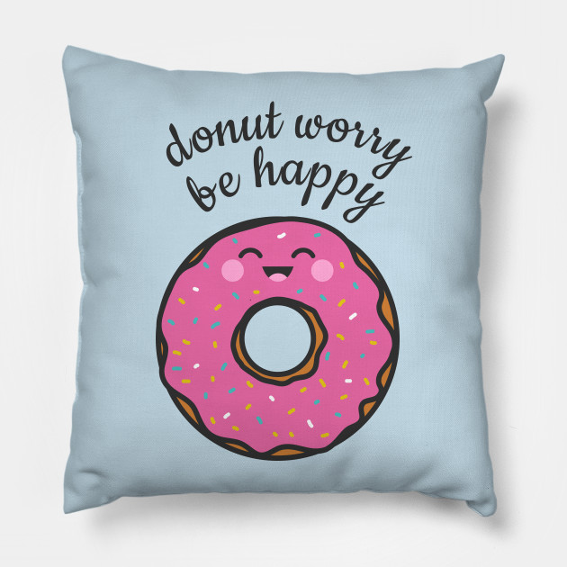 Cute donut - Donut - Pillow