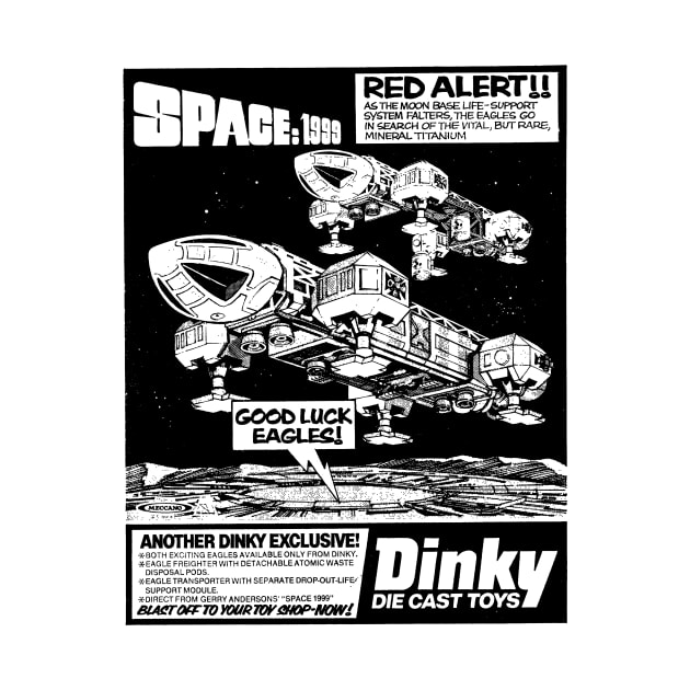 Vintage Die Cast Toys Space 1999 by Blueasri