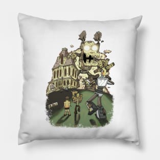 Mysterious Machines Pillow