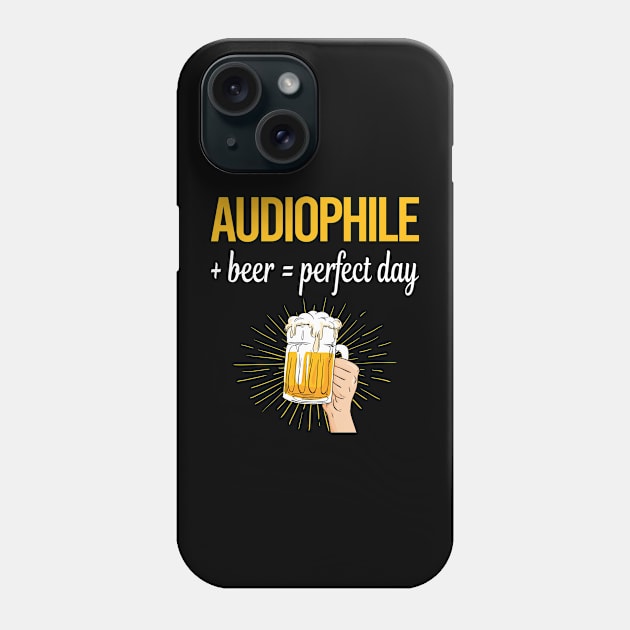 Beer Perfect Day Audiophile Phone Case by relativeshrimp