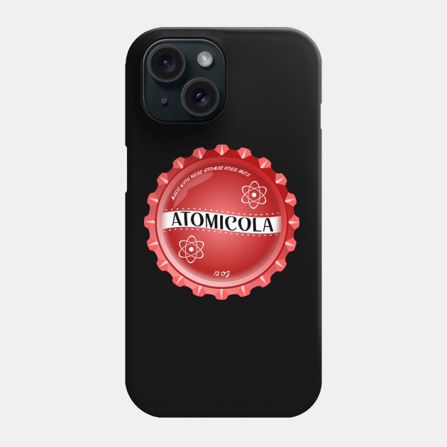 Atomicola Soda Cap (Back Print) Phone Case by TaliDe