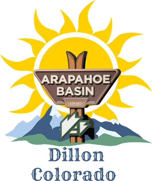 Arapahoe Basin, Dillon Colorado. Gift Ideas For The Ski Enthusiast. Kids T-Shirt by Papilio Art