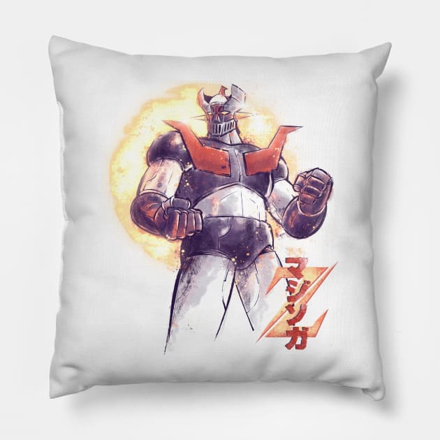 Super-Alloy Z Pillow by saqman