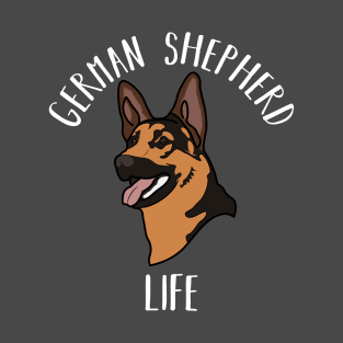 German Shepherd Life Guard Police Dog K9 T-Shirt