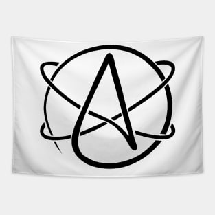 Atheist Symbol Tapestry