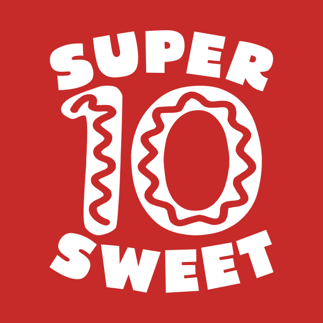 Super Sweet 10 Donut Birthday by colorsplash