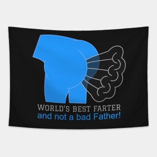 Men's Funny Farter Father Tee Tapestry