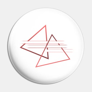 Triangle minimal design geometric Pin