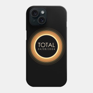 Total Solar Eclipse 2024 Phone Case