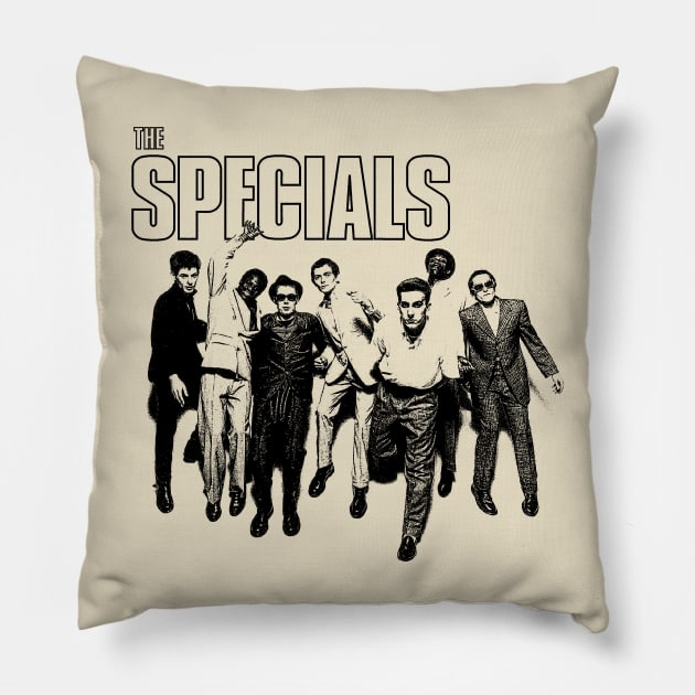 The Specials Retro Pillow by idontwannawait