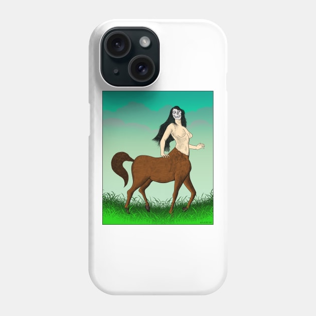 The centaur girl Phone Case by Arvilainoid